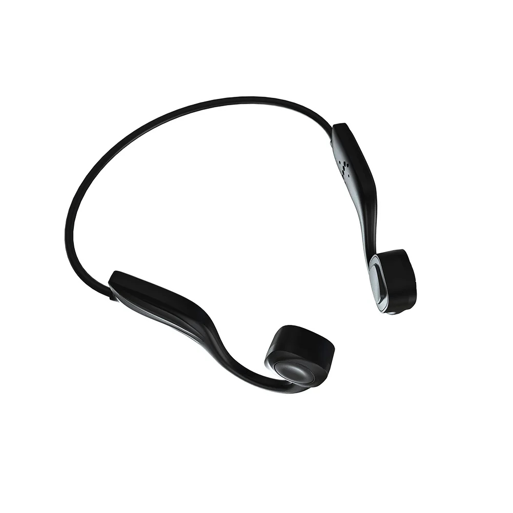 Ergonomic Bone Conduction Bluetooth Headset Cycling Hands Free ABS Waterproof Open Ear Hi Fi 8G Memory Mini Wireless Portable