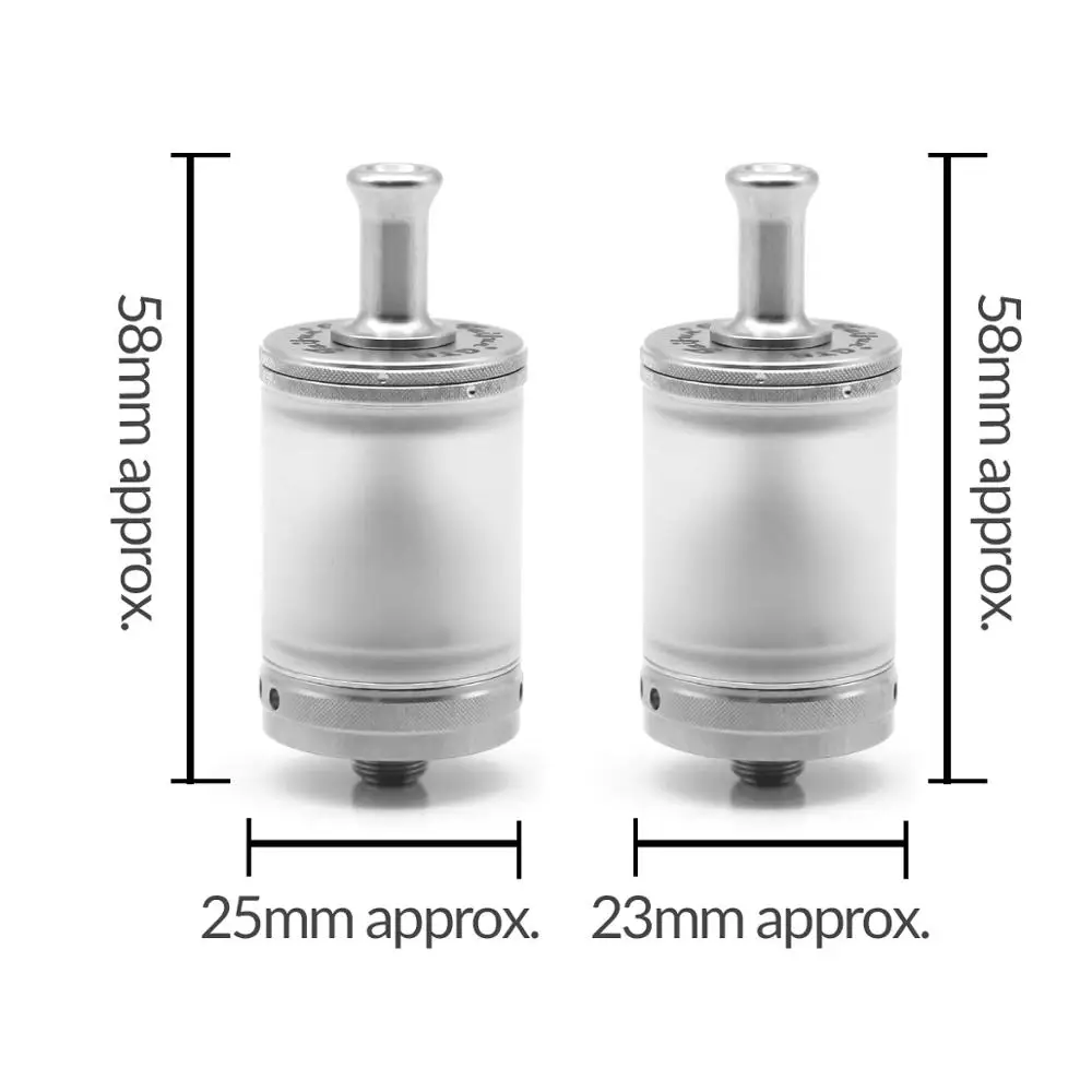 Испаритель Volcanee ShenRay Typhoon GTR RTA MTL Vape Tank 4 5 мл емкость 316 нержавеющая сталь