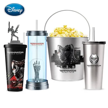 

Terminator: Dark Destiny Straw Cup Cola Cup Modeling Cup Popcorn Bucket Original Water Cup