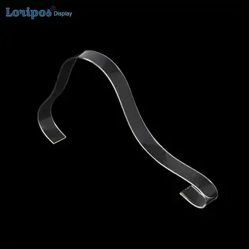 

5pcs Hot Sale Women's Shoe Display Stand Rack Girls High Heels Sandal Holder Acrylic Bending Shoes Filler Props