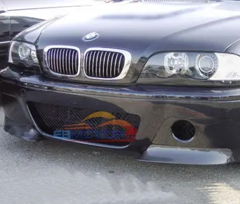 

PAINTED CSL Style FRONT BUMPER LIP SPLITTER For BMW 3-Series E46 M3 bumper 98-05 B011F
