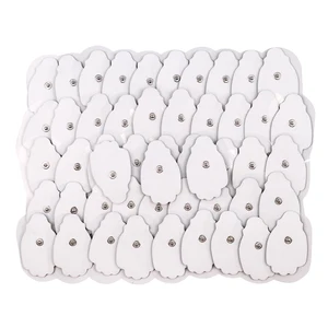 Image 2 - 50/100 Pcs Muscle Stimulator Electrode Massage Pad Patch Replacement For TENS Acupuncture Machine Electric Digital Body Massager