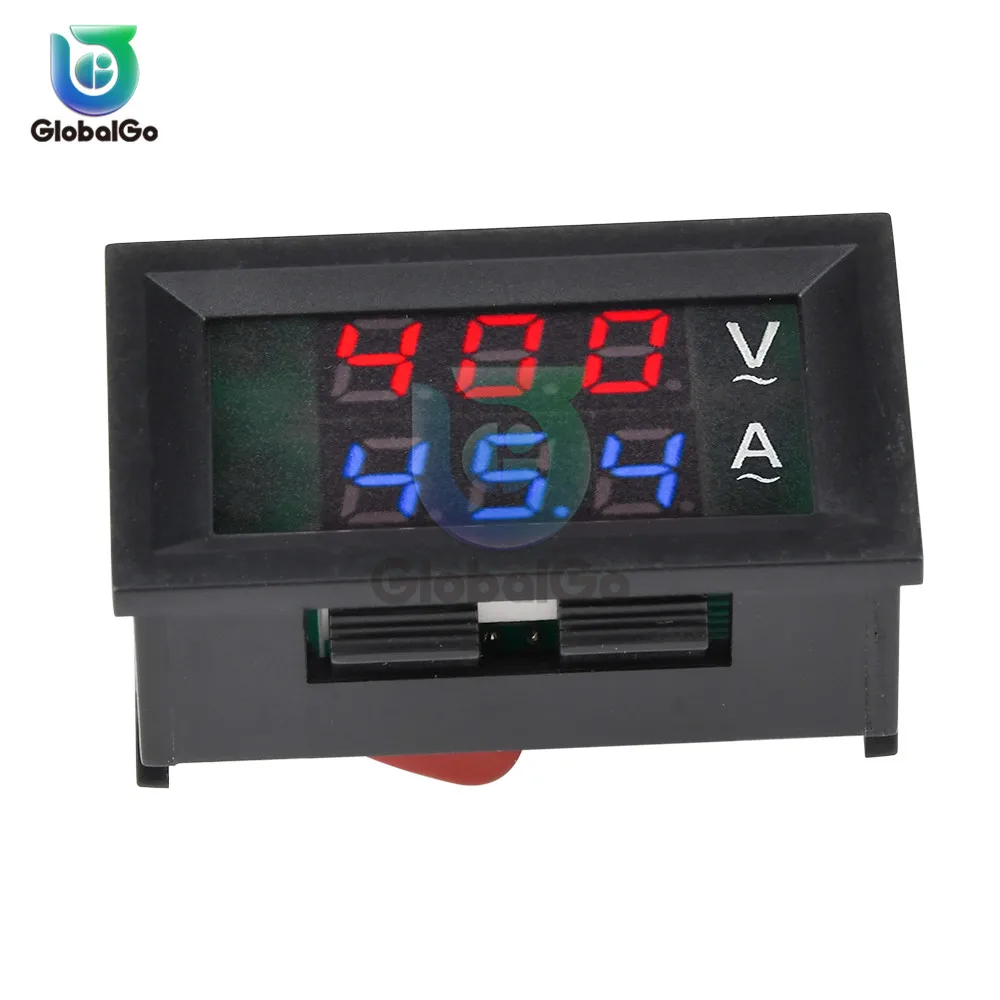 AC50-600V AC Voltmeter Ammeter Voltage Current Meter w/ Transformer 10A 50A 100A 