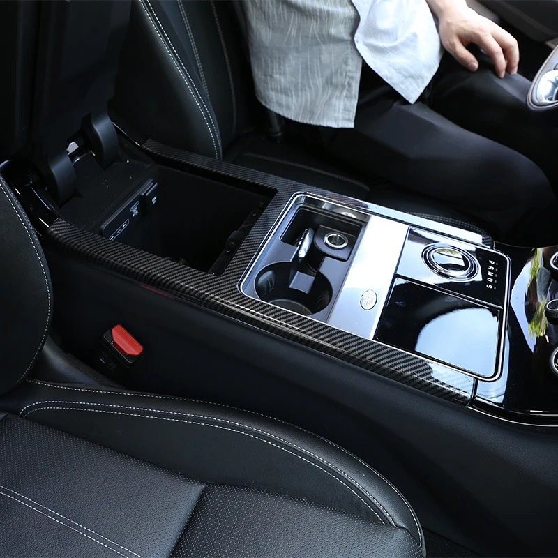 Декоративная рамка для автомобильной центральной консоли Range Rover Velar 2017-20 узор из