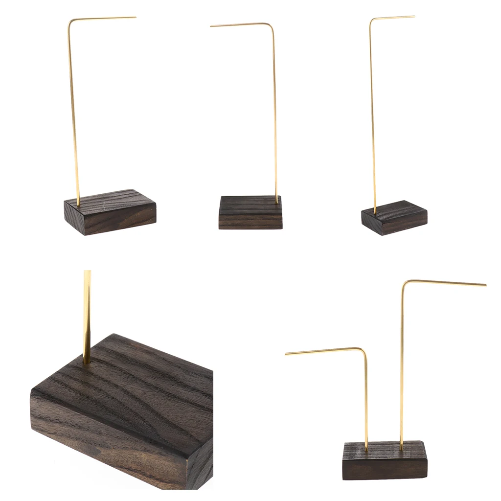 Retro Necklace Bracelrt Display Stand Hanging Jewelry Organizer Storage Rack