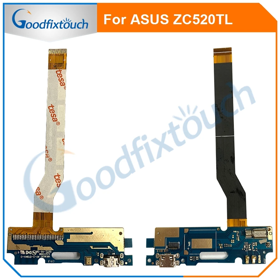 Для Asus Zenfone 3 Max ZC520TL USB для порта зарядки плата Mic зарядный гибкий кабель аксессуар для мобильного телефона Asus ZC520TL