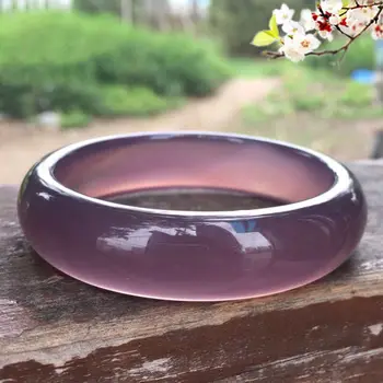

Purple Chalcedony Bracelet