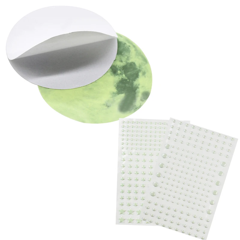 Luminous Wall Stickers Glow In The Dark 3D Bubble Dot Star For Home Kids Room Ceiling Decor Fluorescent Wall Stickers luminous wall stickers,fluorescent stickers,3d wall stickers