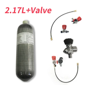 Online Acecare 2,17 L Paintball Pcp Hpa Mini Tank Mit Ventil Füllung Station Airforce Condor Pcp Unterwasser Air Gewehr Für Tauchen Jagd