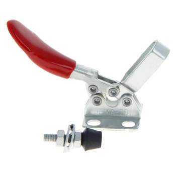 

1~6pcs Quick Release Horizontal Toggle Clamp 27kg Holding Capacity U Shape Bar Quick Clamps For Woodworking