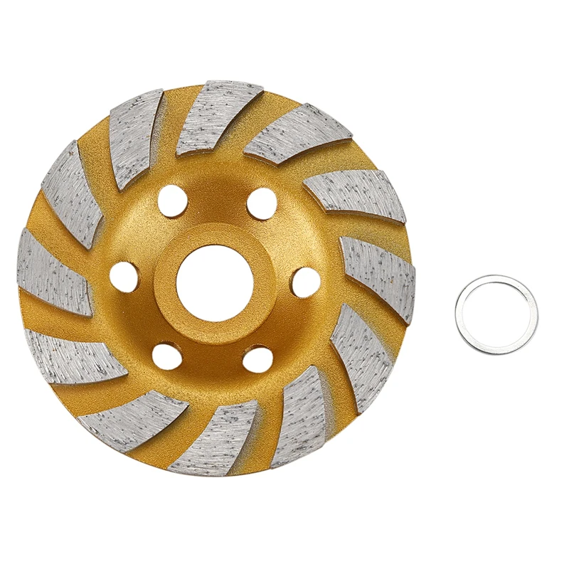 4 inch cement Turbo diamond cupstone grinder for angle grinder 12 segs Heavy Duty