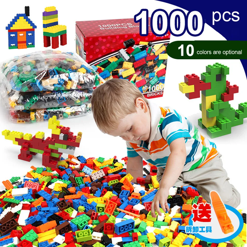 Конструктор Lego сделай сам из 1000 деталей | Игрушки и хобби
