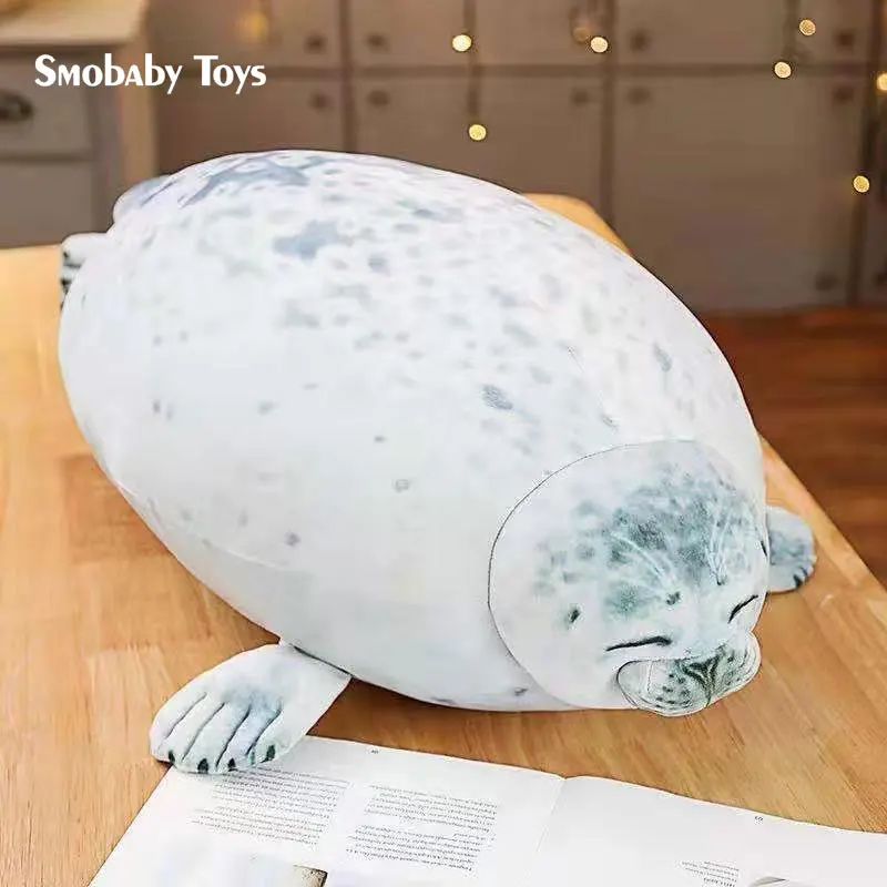 30 60cm Super soft sea animal plush doll sea world cute seal sea lion plush doll 5
