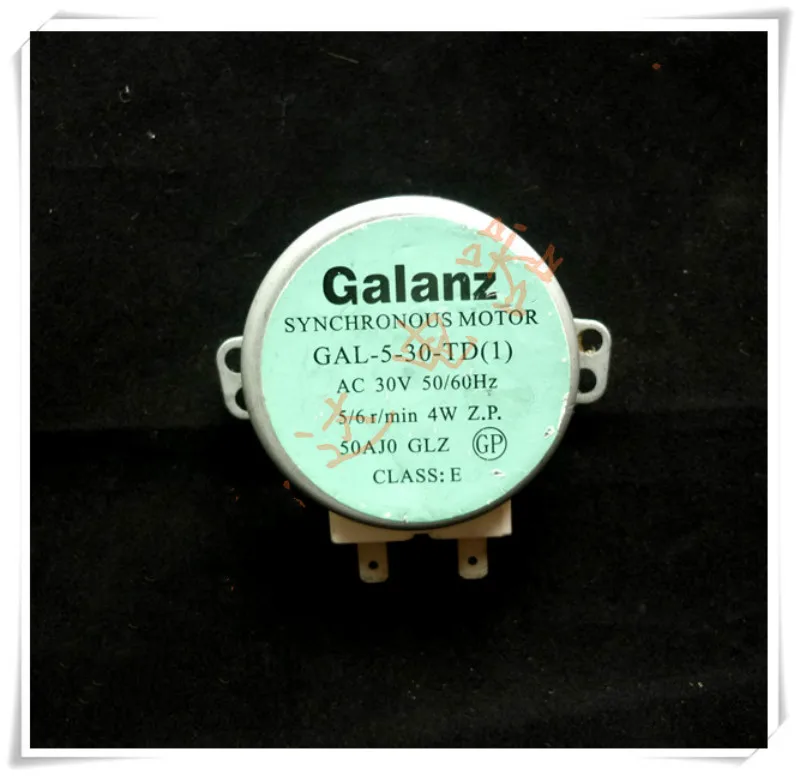 Детали для микроволновой печи GALANZ синхронный двигатель с поворотным столом на