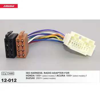 

ISO Harness Radio Adapter Cable For ACURA CL/EL/RL/TL Car CD DVD Player Male Wiring Plugs into Factory Harness 20 Pins