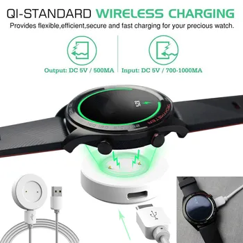 

Qi Wireless USB Cable Charging Dock Power Magnetic Charger For Huawei Watch GT2
