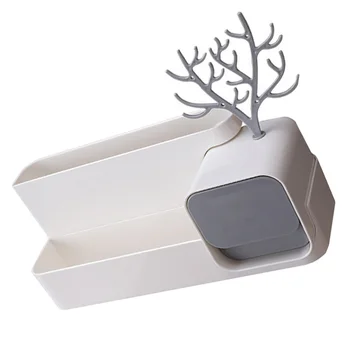 

1 Pc Punch Free Storage Holder for Kitchen Home Storage Bathroom