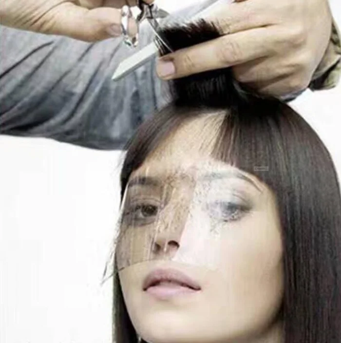 50 шт. одноразовая маска для стрижки волос, защитная челка для волос, Парикмахерская краска, инструменты для укладки волос|Аксессуары для укладки|   | АлиЭкспресс