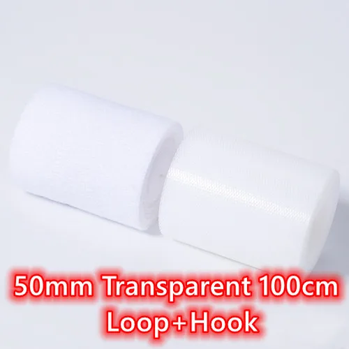Super Thin Black & White Baby Soft Adhesive Tape for Kids - Hoop and Hook Fastener Sewing Accessories