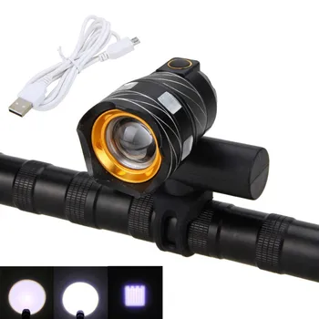 16000LM T6 USB Rear Light Adjustable Bicycle Light 2