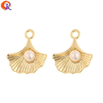

Cordial Design 100Pcs 20*23MM Jewelry Accessories/Charms/Imitation Pearl/Leaf Shape/DIY Parts/Earrings Making/Hand Made/Pendant