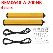 Interrupteur à capteur pour rideau lumineux, dispositif de sécurité pour réseau lumineux, protection à Distance de 40mm, DC10 30V NPN/NC