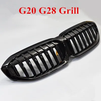Оригинал 3 серии 2019 2020 G20 G28 автомобильный Стайлинг глянцевая черная сменная
