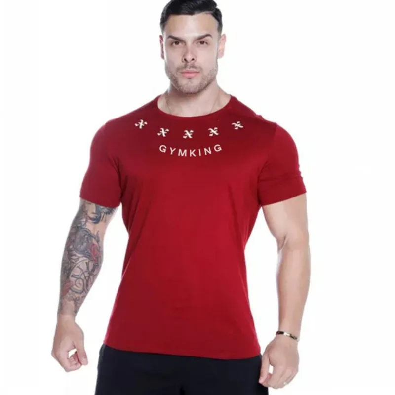 2019 New Men cotton T-shirt Joggers Sporting short sleeve Tees Shirt Male Gyms Fitness Bodybuilding Male CasuaTees Tops Clothing 2019 New Men cotton T-shirt Joggers Sporting short sleeve Tees Shirt Male Gyms Fitness Bodybuilding Male CasuaTees Tops Clothing