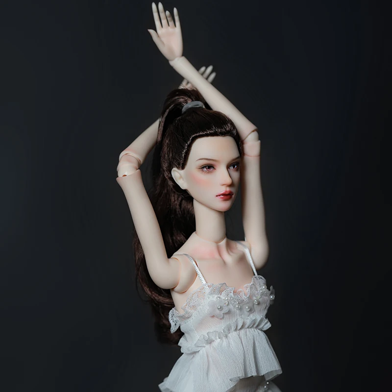 Fantasy Angel Saiira 1/4 BJD Doll MSD Resin Toys for Kids Girls Ball Jointed Doll OOAK Artist Doll Fashion Model barista apron kitchen chef baking catering fashion beauty canvas suspenders sculpture artist work clothes denim men custom logo