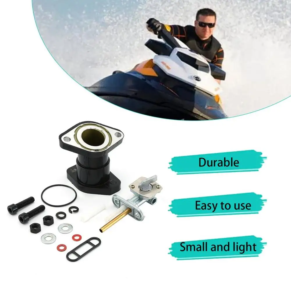 Для Yamaha Big Bear 350 Yfm Yfm350 впускной коллектор топливный кран 1987-1998 автомобильные и Мотоциклетные аксессуары