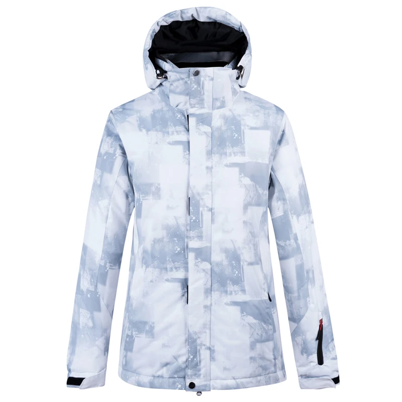 Мужская куртка для сноуборда, зимняя одежда, белая мужская куртка для сноуборда, зимнее теплое пальто, водонепроницаемая лыжная куртка для мужчин - Цвет: men