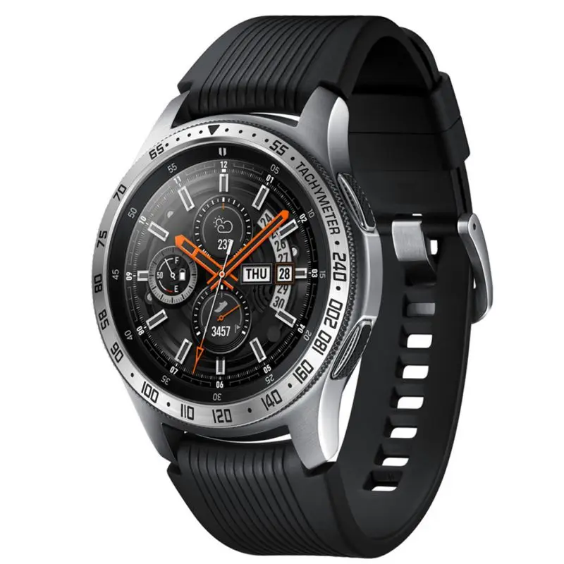 Смарт-часы для samsung Galaxy Watch 46 мм, драгоценный камень кольцо покрытие клей против царапин металл
