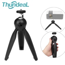 'TD90 TD60 Projector Bracket Mini Tabletop Tripod 1/4'' Mount Screw Portable YG300 P62 W18 DLP Projector Desk Tripod Holder Stand'