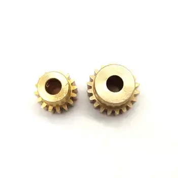 

0.8M 16/20 Tooth Brass Pinion Gear