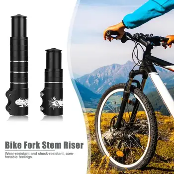 

Aluminum Alloy MTB Bike Fork Stem Extender Cycling Handlebar Riser Adapter Bike Fork Stem Riser Bicycle Accessories