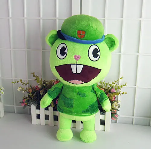Happy Tree Friends plush dolls Anime HTF Flippy plush toys 40cm soft pillow high quality for gift free shipping