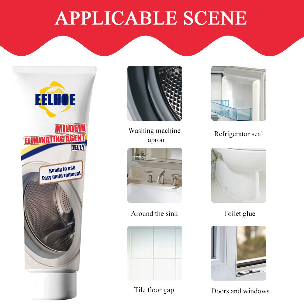 1PCS Mold Cleaner Gel Mildew Cleaning Agent Furniture Tile Removal Household For Home Kitchen Sinks Bjstore | Дом и сад