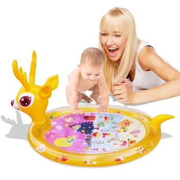 

Baby Water Play Mat Kids Funny Game Mats Children Summer Drop Temperature Carpet Toys for Boys and Girls water Pad Birthday Gift