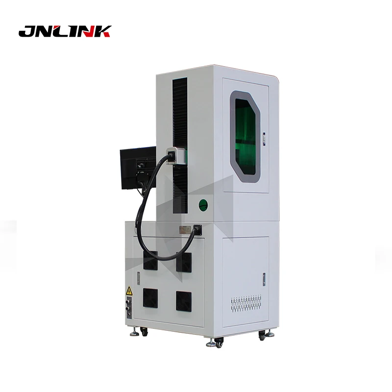 JNLINK волоконный лазер с ЧПУ маркировочная машина из нержавеющей стали Ювелирная табличка для металла