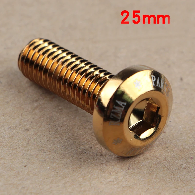 3 Pcs Motorcycle Brake Disc/rotor Screws Bolts M8*1.25mm*25mm/30mm Carbon Steel Universal For Honda Yamaha Kawasaki Suzuki motorcycle bolt screws