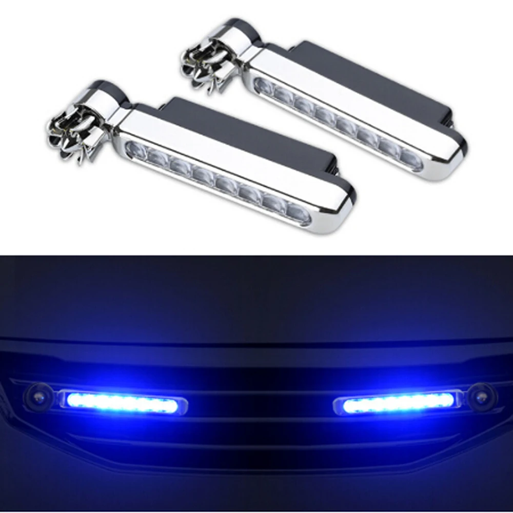 Светодиодный дневные ходовые огни на ветру для Toyota avensis Corolla Prius RAV4 Camry Reiz Venza Highlander