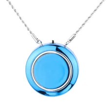 Портативный Перезаряжаемый мини-очиститель воздуха персональный небольшой переносной отрицательный ион анти-ожерелье цвета тумана автомобиль