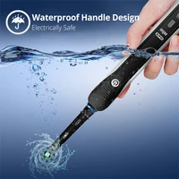 Oral B-Brosse à dents électrique Pro 4000, action 3D, nettoyage des dents, capteur de pression visible, 4 modes, soins des gencives, étanche, aste 2