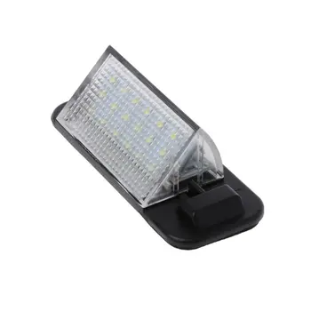 

2x White Auto Error Free 3528 SMD 18 LED License Plate Light Lamps For BMW E36 3 Series 1992-1998 318i 320i M3
