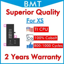 BMT 5 Chiếc Cao Cấp Chất Lượng Pin Cho Điện Thoại XS 2658MAh Cobalt 100% Tế Bào + ILC Công Nghệ        (Sẽ không Cho Thấy 100% Sức Khỏe)
