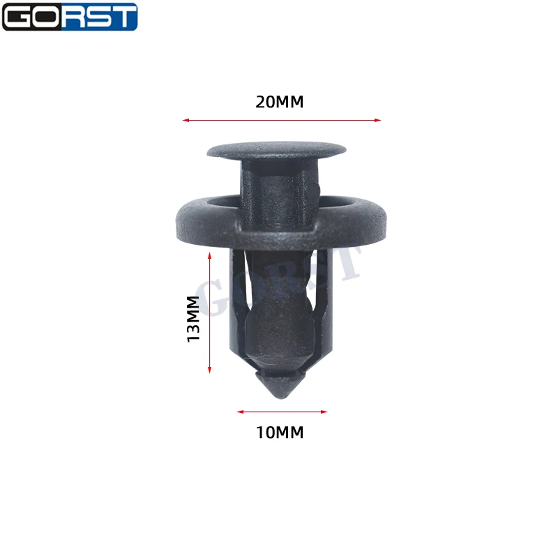 30 Clip Di Fissaggio In Nylon Per Paraurti Auto - Rivetti A Pressione Per Honda Civic Accord CR-V E Acura CL TL MDX, Sostituisce OE 91503-SZ3-003