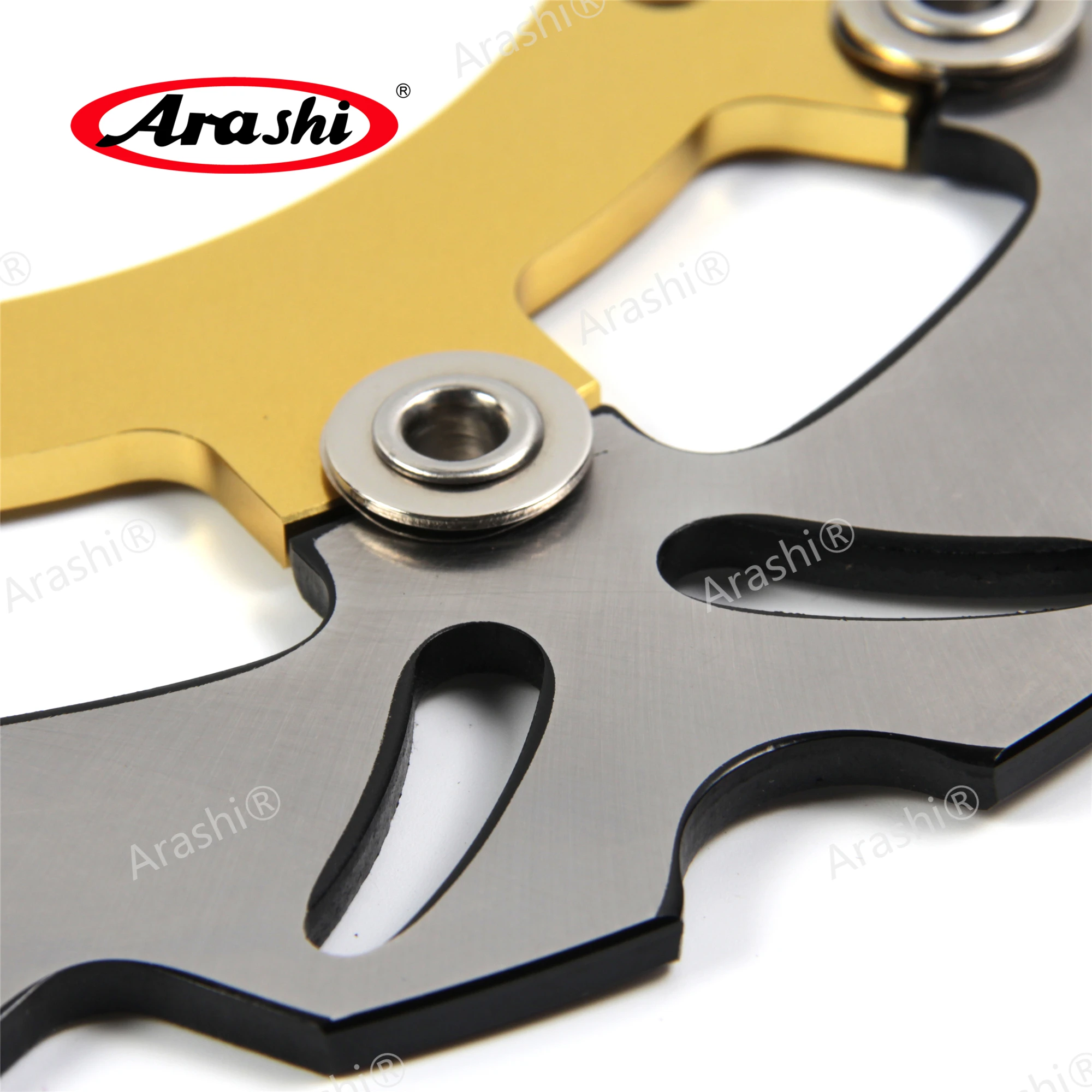 Arashi 1 пара FZ6 FAZER S2 600 2007 2008 2009 мотоциклетные CNC передние тормозные дисковые роторы