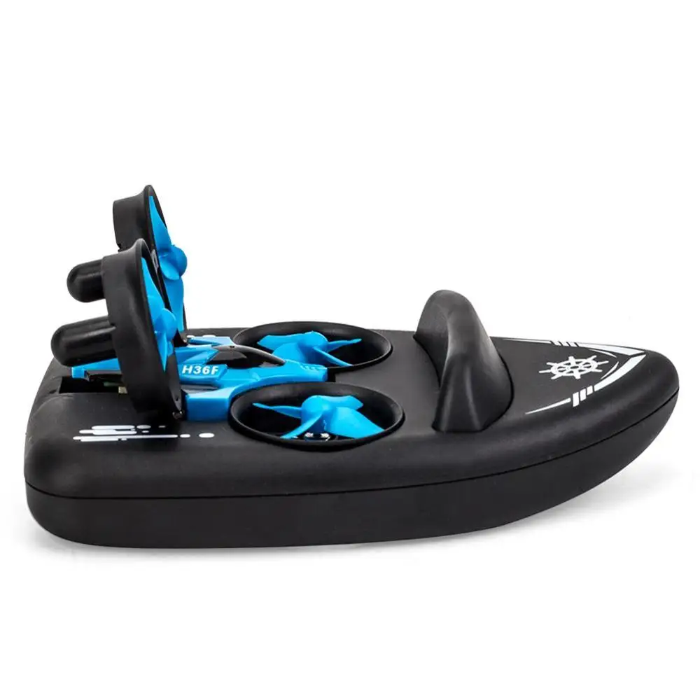 JJRC H36F H36 3 in 1 mini Drone Boat Car Water Ground Air Mode 3-mode Altitude Hold Headless Mode RC Quadcopter Helicopters Toys