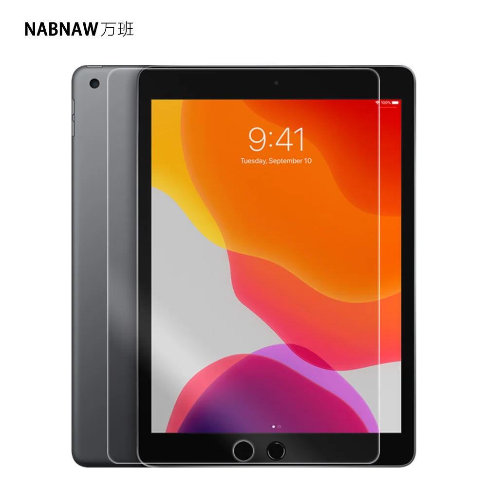Ультрапрозрачное закаленное стекло NABNAW 2.5D для iPad 10 2 дюйма новая защита экрана Apple
