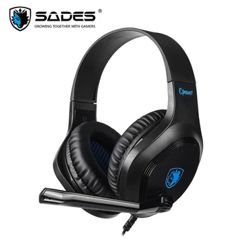 

SADES Cpower Gaming Headset 3.5mm Stereo Sound Headphones For PS4/Xbox/One S/Nintendo Switch/Mac/Mobile